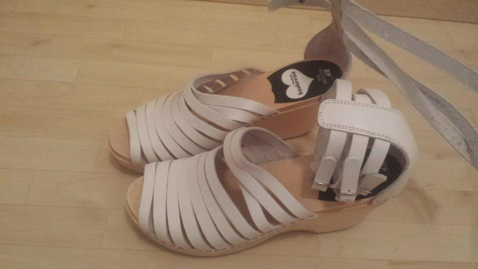 Swedish Hasbeens Clog, Sandalen, Damen Sandale Clog Weiß in Berlin
