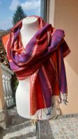 Vintage Schal 90 x 190 cm Pashmina-Optik Retro Schal Rot Bayern - Pöttmes Vorschau