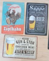Blechschilder Metallschilder Bier Thüringen - Schmoelln Vorschau