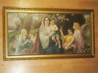 Antikes Bild mit Maria, Jesuskind und Engeln Baden-Württemberg - Freiburg im Breisgau Vorschau