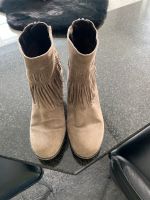 Gabor Stiefelette in beige mit Fransen Größe 39 Nordrhein-Westfalen - Ahaus Vorschau