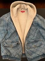 Originale Supreme Quilted Denim Piloten Jacke Schleswig-Holstein - Kiel Vorschau