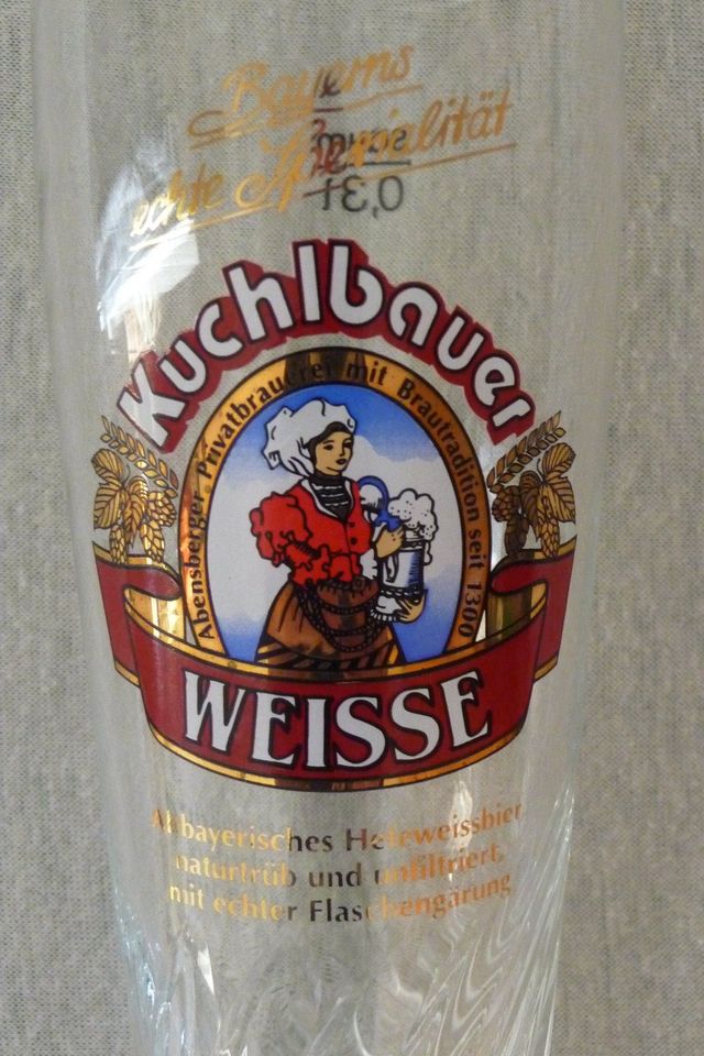 bayrisches Weissbierglas Weizenglas KUCHLBAUER WEISSE Bayern in Bremen