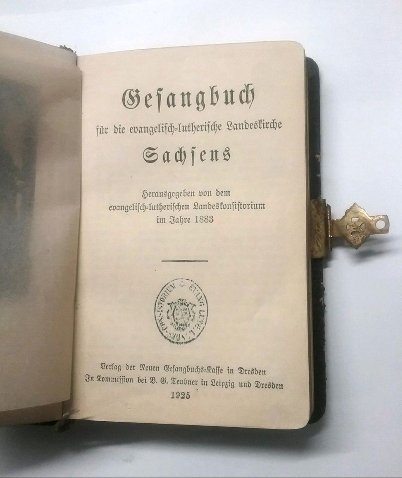 Gesangbuch ( Sachsen ) 1925 in Windischleuba