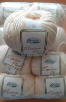 Rellana Merino Plus 50g ~ 110m, 450g Farbe 16 natur Strickgarn Nordrhein-Westfalen - Hamminkeln Vorschau