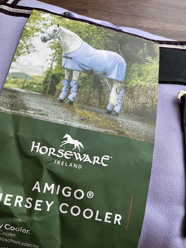 Horseware Amigo Jersey Cooler lavender 155cm NEU in Altenmarkt