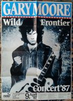 Gary Moore Tour Poster 1987 (Wild Frontier Tour) DIN A1 Bayern - Kulmbach Vorschau