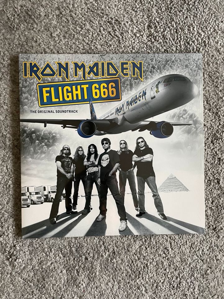 Iron Maiden - Flight 666 2x12“ LP‘s TOP in Ratingen