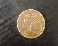 Goldene 1 cent münze Nordrhein-Westfalen - Monheim am Rhein Vorschau