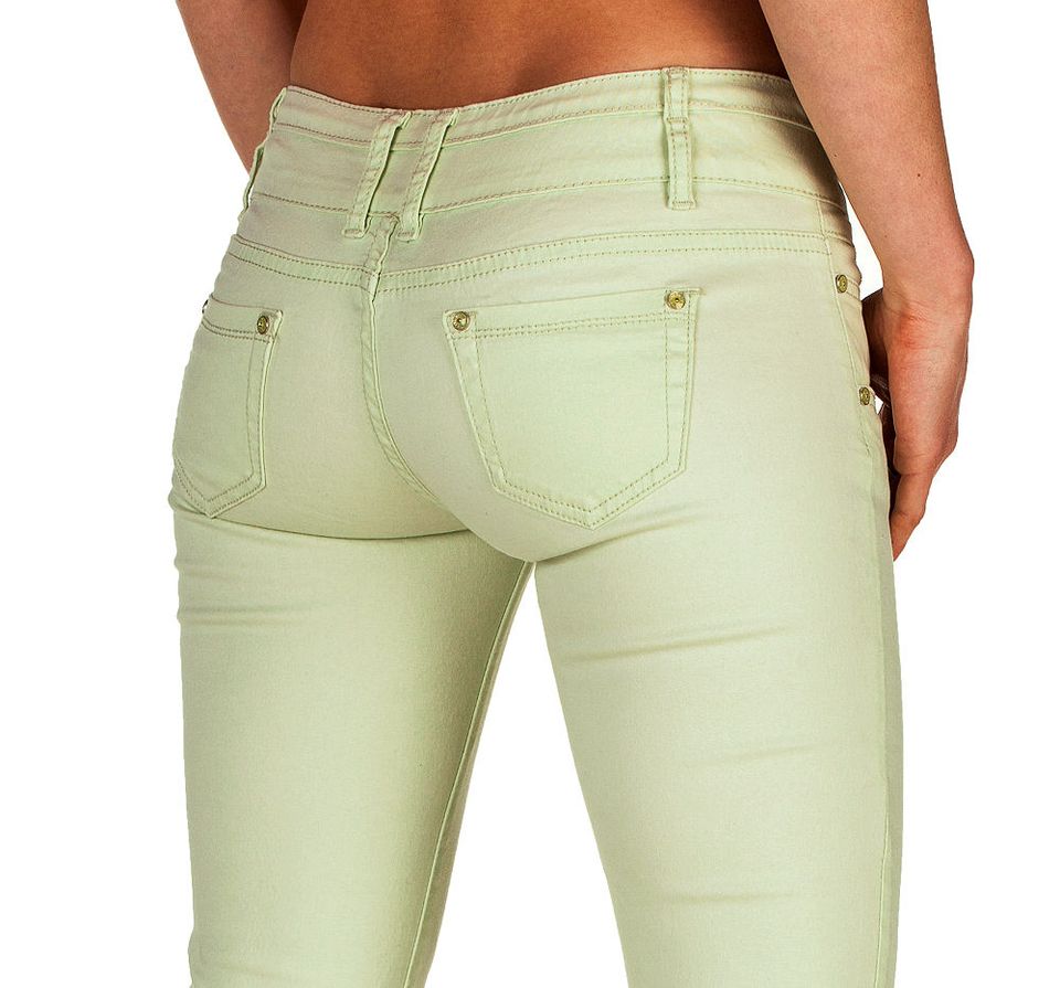 NEU Röhrenjeans JEANS HOSE " SUBLEVEL " M 40 STRETCH pastell grün in Hoyerswerda