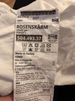 IKEA Rosenskärm Kissenbezug/Kopfkissenbezug weiß Hannover - Südstadt-Bult Vorschau