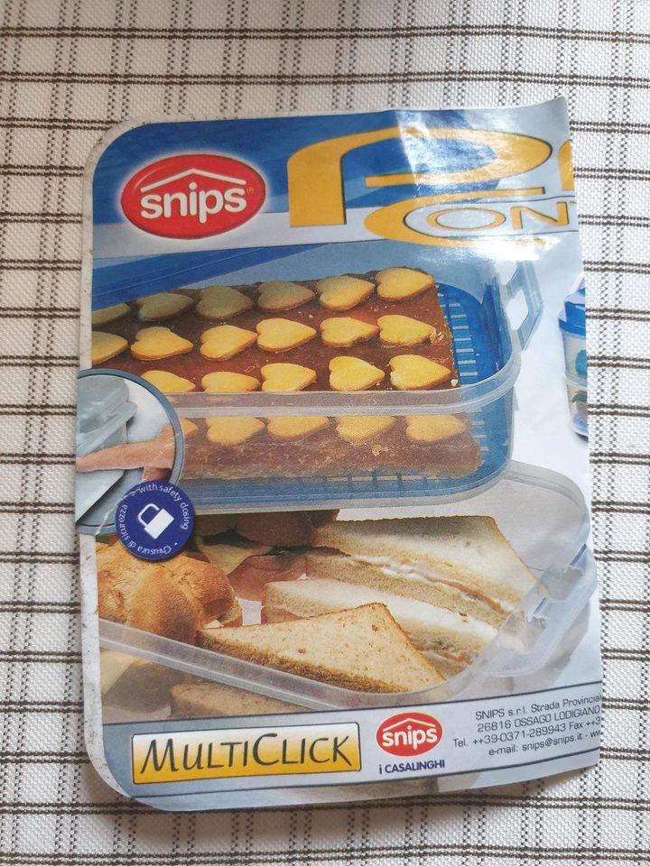 Party-, Kuchen- oder Picknickcontainer Snips in Aspach