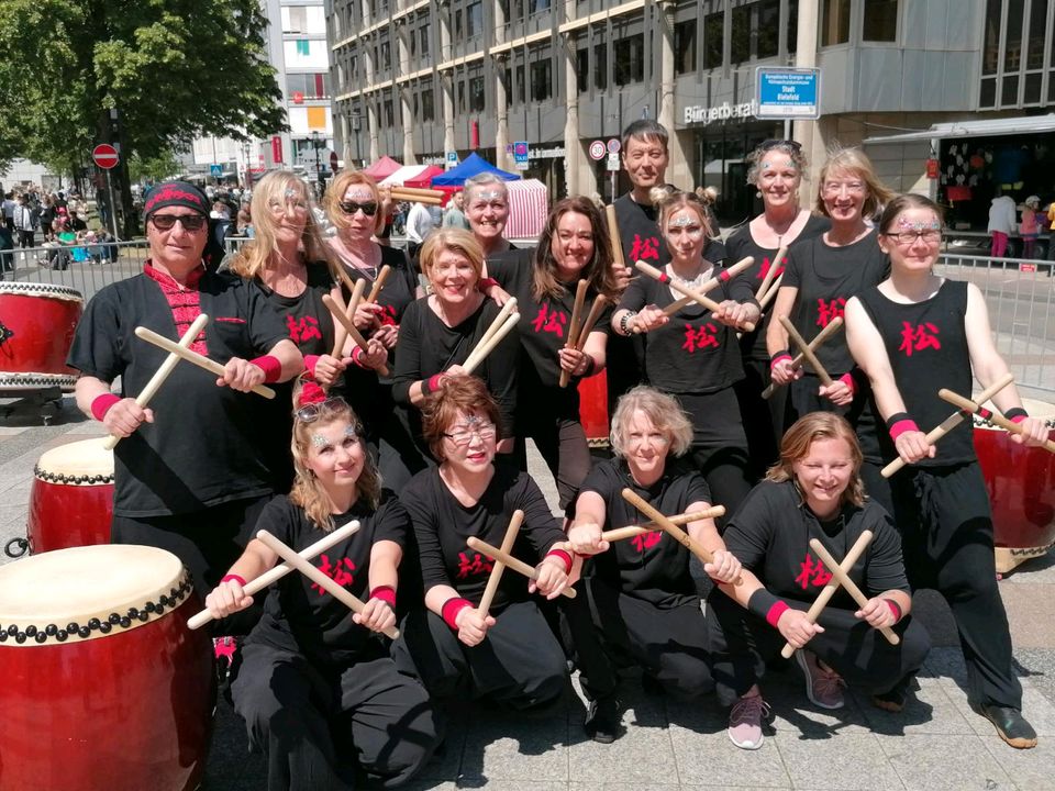 Japanisches Taiko Trommeln OWL in Bielefeld