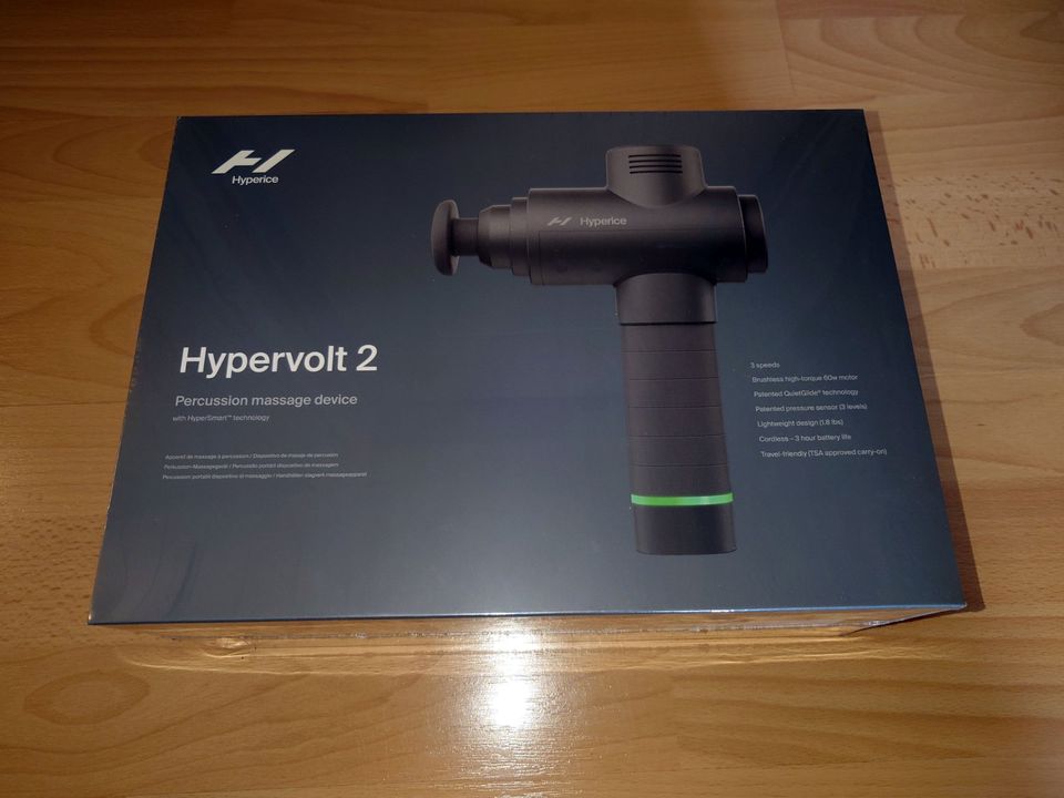 ★ Hyperice Hypervolt 2 • Massagepistole • NEU • OVP • TOP ★ in Rastatt