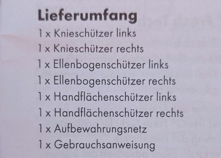 Neu - Kinderprotektoren Set Gr. S und L in Limbach-Oberfrohna