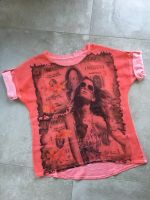 T-Shirt semi transparent Gr. M L One Size Koralle top Bayern - Wasserburg am Inn Vorschau