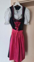 Hammerschmid Dirndl in schwarz-pink, Gr. 38 Stuttgart - Plieningen Vorschau