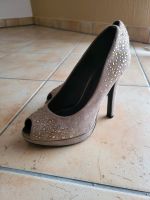 Schuhe Peeptoes Pumps High Heels Gr. 36 Nordrhein-Westfalen - Euskirchen Vorschau