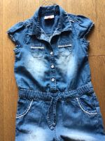 Süßer Jeans Jumpsuit Romper Overall Topolino Gr. 104/110 blau Kr. Dachau - Dachau Vorschau