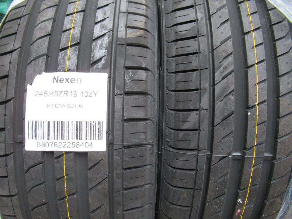 Nexen N Fera SU1 245/45 ZR19 102Y XL Sommerreifen Neu !! in Ockenheim