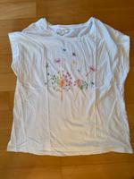Tolle T Shirts mit bunter Pusteblume weiß und dkl. blau Gr. 48/50 Hessen - Limburg Vorschau
