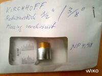 KIRCHOFF - REDUZIERSTÜCK 1/2" / 3/8" Messing verchromt, =2,95 € Berlin - Wilmersdorf Vorschau