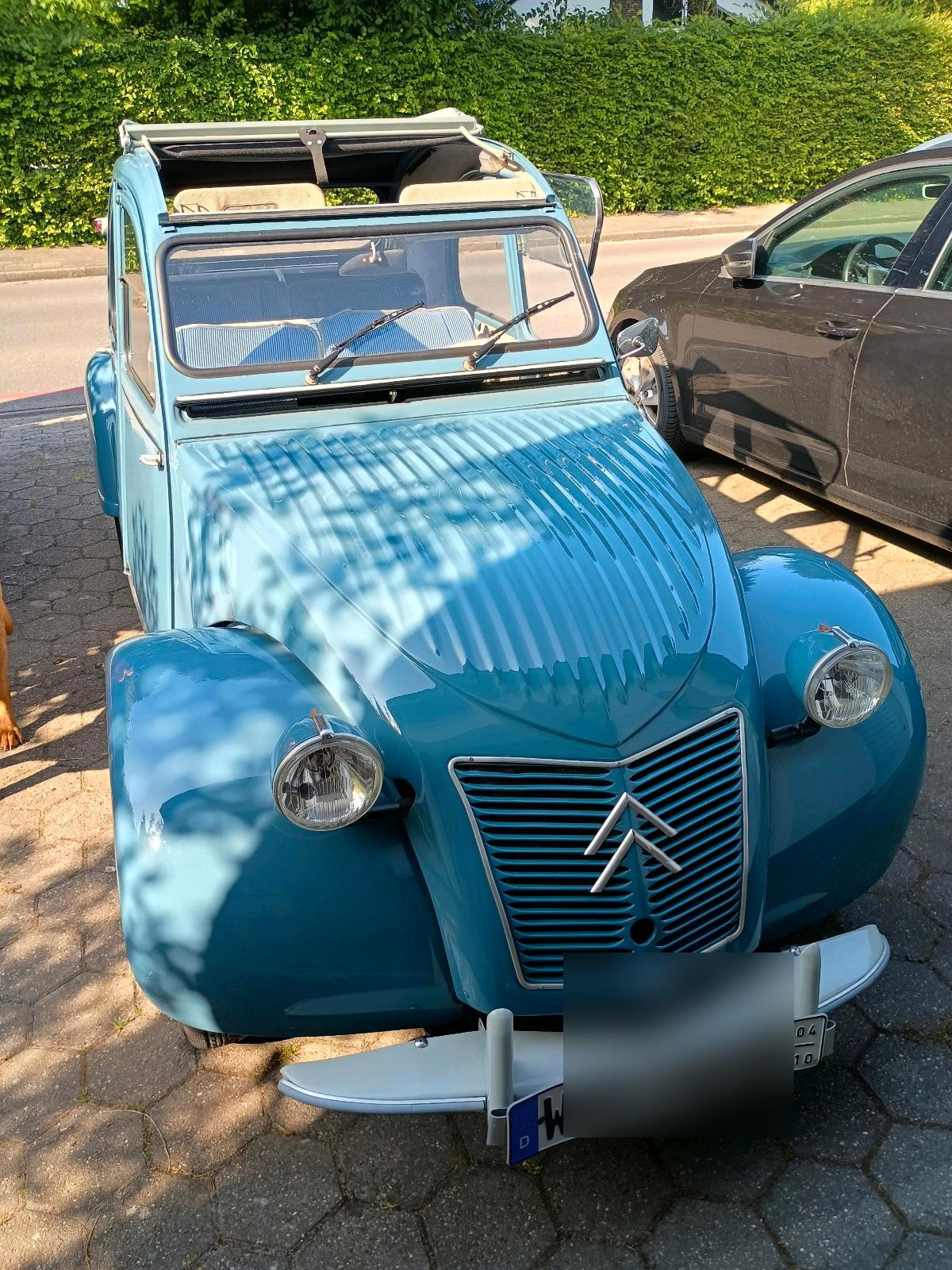 Abbildung des Autos Citroen 2 CV, kpl neu au…