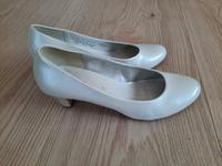 Schuhe Hochzeit offwhite Gabor Gr. 40/41 Bayern - Windelsbach Vorschau