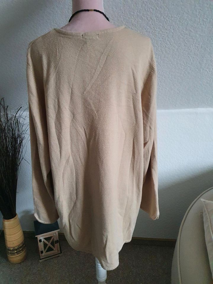 ❤H&M❤beiger Pullover/Pulli/Oberteil Gr.XXXL/Gr.50 in Mainleus