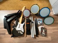 Drum-Kit, Gitarre, Amschlüsse und Spiel (Rockband 2) Nürnberg (Mittelfr) - Aussenstadt-Sued Vorschau