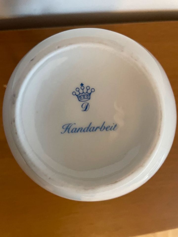 Kleine vintage Vase , Handarbeit D Krone in Köln