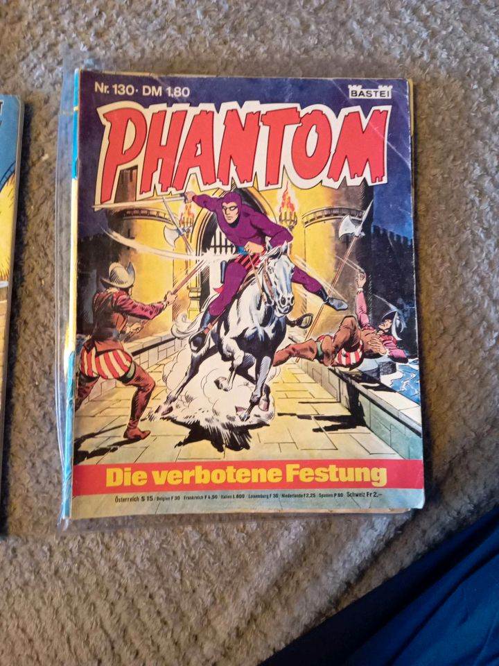 Phantom nr.10 nr.23 nr.125 nr.130 Nr.168 Bastei Comic in Krumbach Schwaben