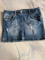 Philipp Plein Couture Minirock Jeans mit Nieten S/M Saarland - Homburg Vorschau