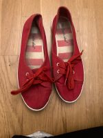 Schuh Sneaker Freizeit rot 39 Stoffschuh Ballerina Friedrichshain-Kreuzberg - Friedrichshain Vorschau