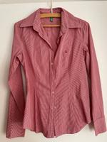Bluse Benetton 38 rot-weiß Bayern - Straubing Vorschau
