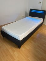 Neues Bett mit LED Funktion 100 X 200 und Matraze Niedersachsen - Wallenhorst Vorschau