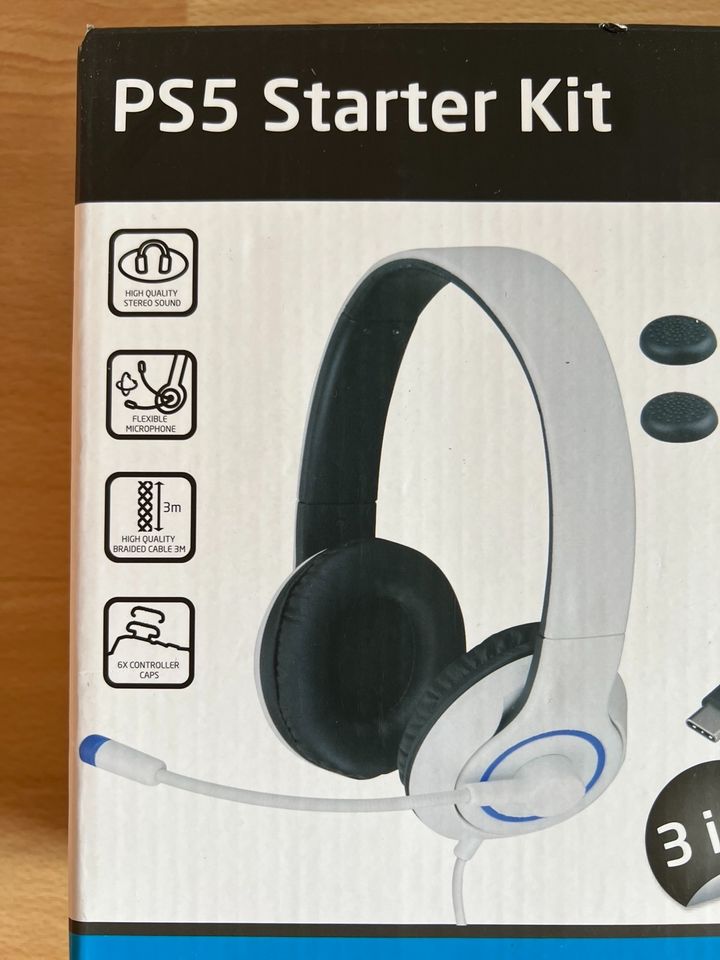 PS5 Starter Kit, Stereo-Gaming-Headset, IC 6006, ISY, PlayStation in Köln