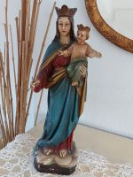 alte Madonna Heilige Maria mit Kind und Krone Shabby Frankreich Nordrhein-Westfalen - Mönchengladbach Vorschau