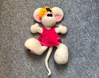 Diddl Handpuppe Diddlina mit rosa Kleid Stofftier Kuscheltier Berlin - Friedenau Vorschau