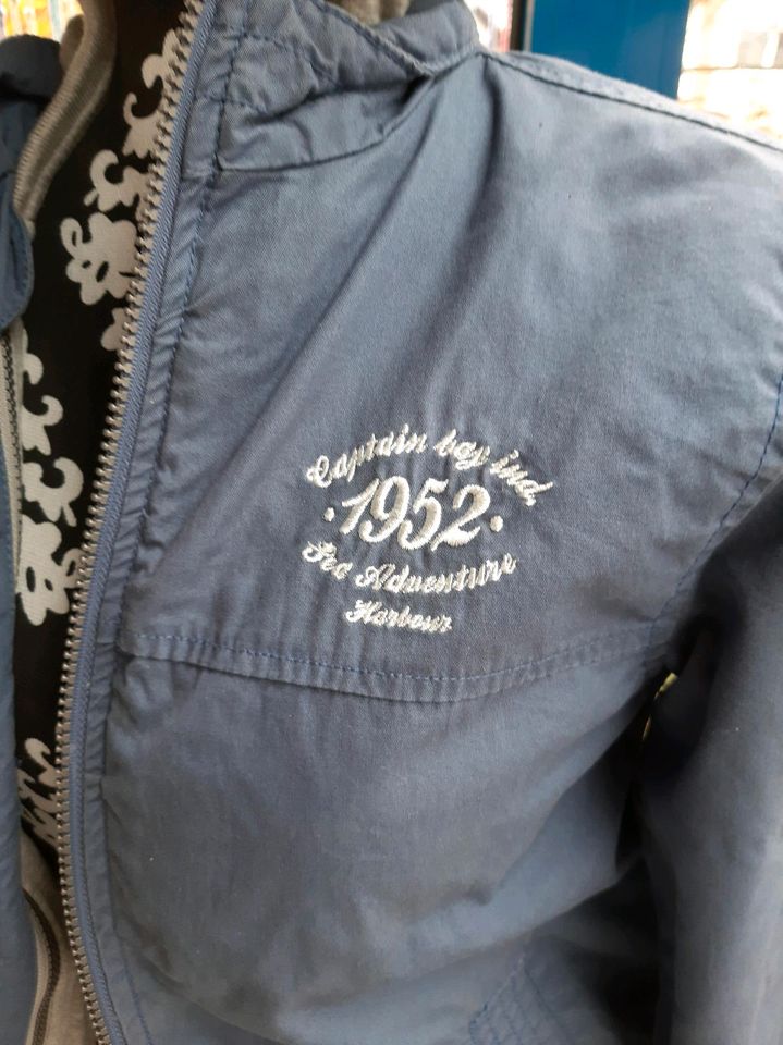 Übergangs-JACKE, INNENJACKE herausnehmbar, Jungen  GR. 152, blau in Forchheim