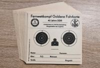 30x Zielscheiben DDR GST Goldene Fahrkarte 40 Jahre DDR Mecklenburg-Vorpommern - Torgelow Vorschau
