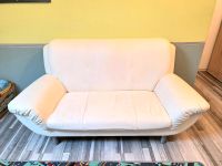 Leder Couch Weiß Wohnzimmer Schlafzimmer Sofa Rheinland-Pfalz - Göllheim Vorschau