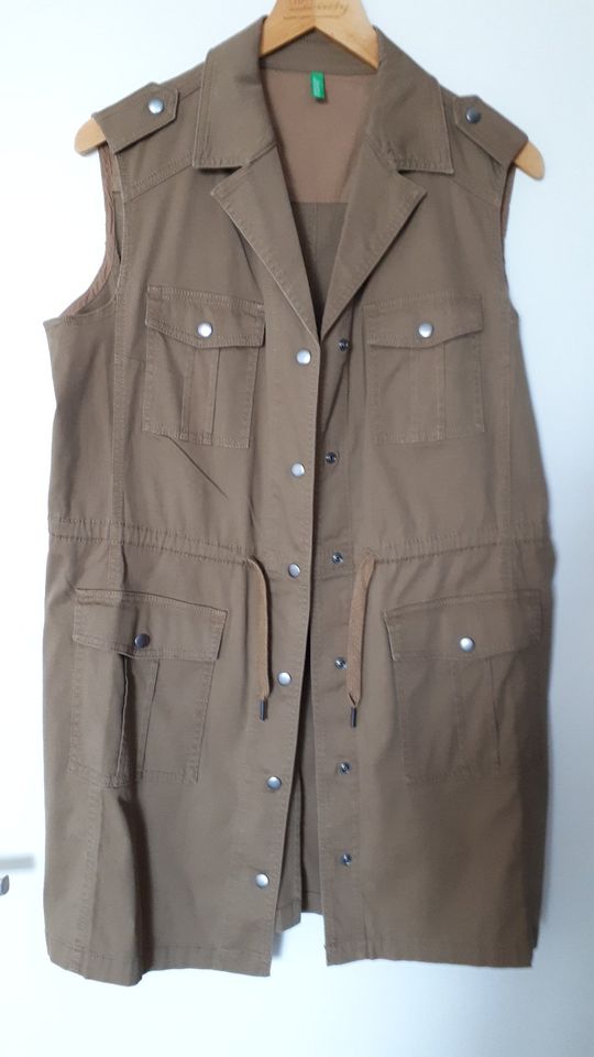 NEU!! - Safari-Military Style Kleid Erdfarbe - Gr.38/40 in Ludwigshafen