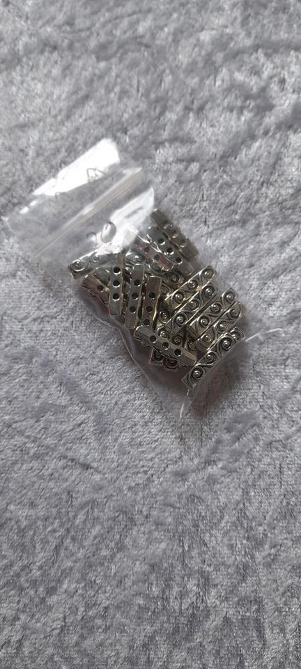 Metall Perlen Charms antiksilber in Warburg