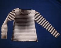 H&M Mädchen langarm gestreift T-Shirt Tunika Gr. 146 152 maritim Pankow - Weissensee Vorschau