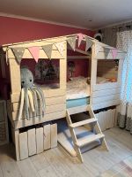 Massivum Safari Hausbett Bett Kinderbett Halbhohes Hochbett Nordfriesland - Winnert Vorschau