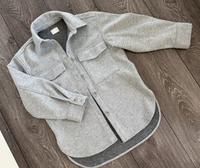 H&M Damen Fleece Oversize Hemd grau Gr XS Nordrhein-Westfalen - Brühl Vorschau