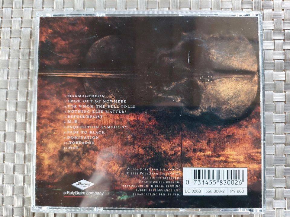 Apocalyptica Inquisition Symphony CD in Saldenburg