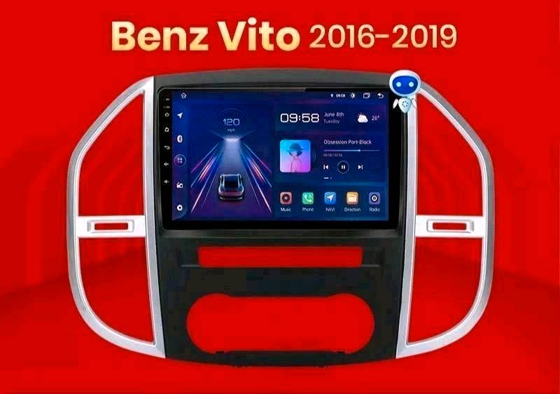 Android Auto Radio Für Mercedes Benz Vito W447 2014-2019 Carplay in Burghausen