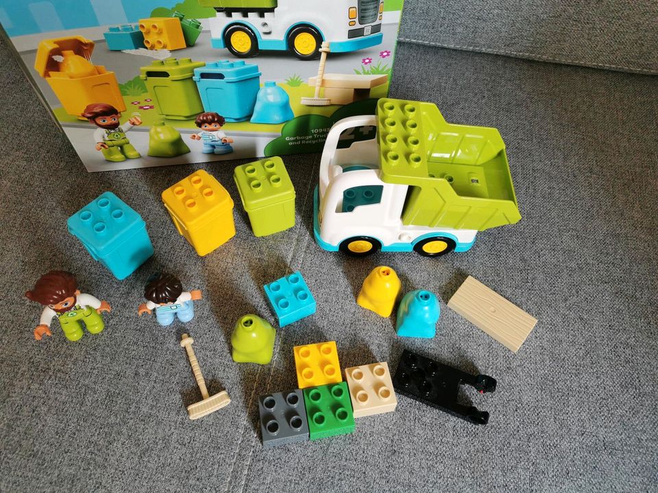 LEGO Duplo Müllabfuhr und Wertstoffhof in Essen